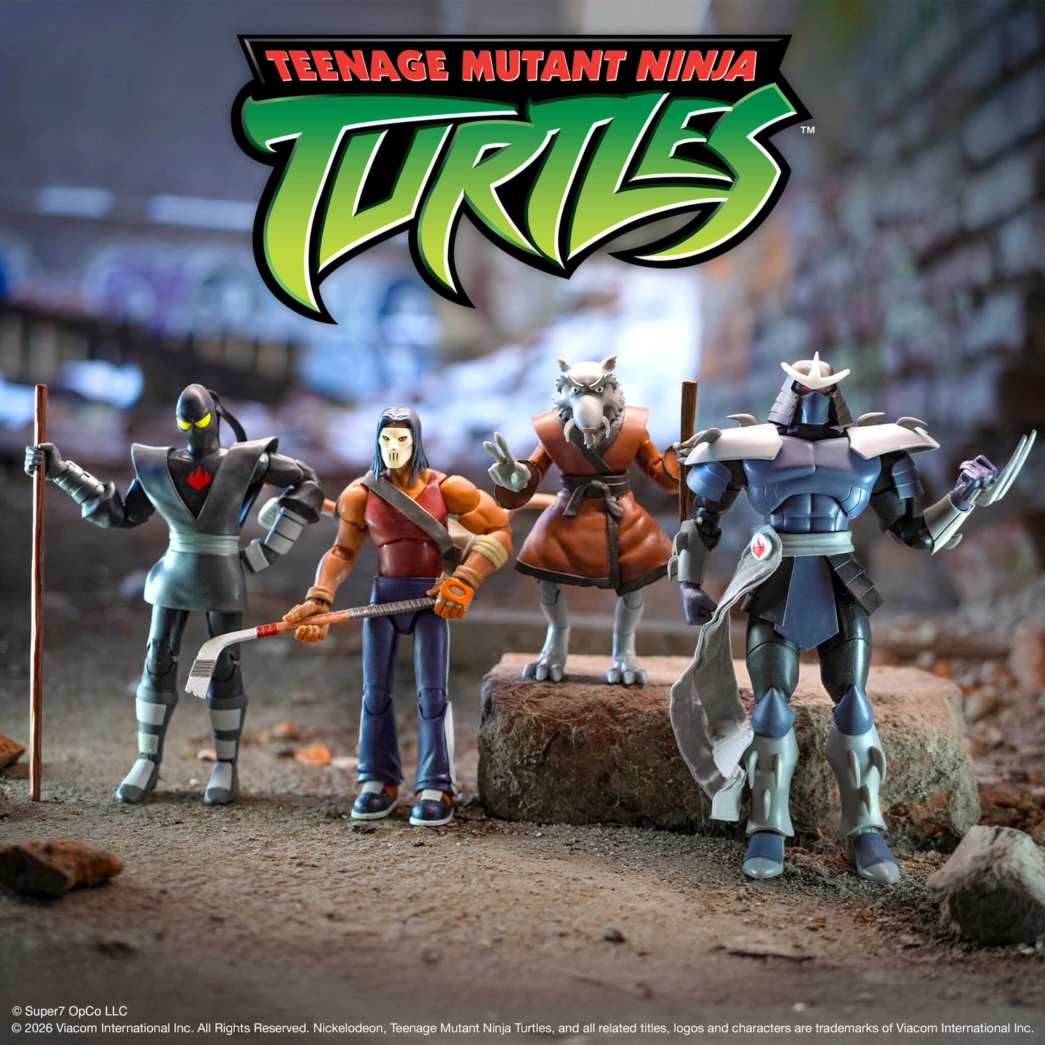 Teenage Mutant Ninja Turtles 2003 series Foot Ninja collectible packaging