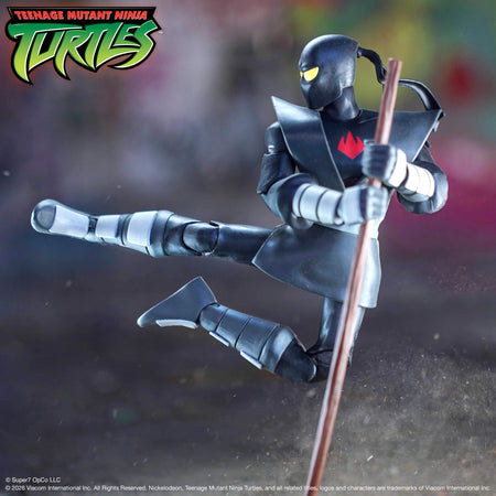 TMNT Foot Ninja ULTIMATES! figure with katana accessories