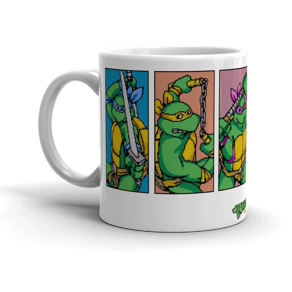 Teenage Mutant Ninja Turtles Video Game Characters White Mug - Paramount Shop