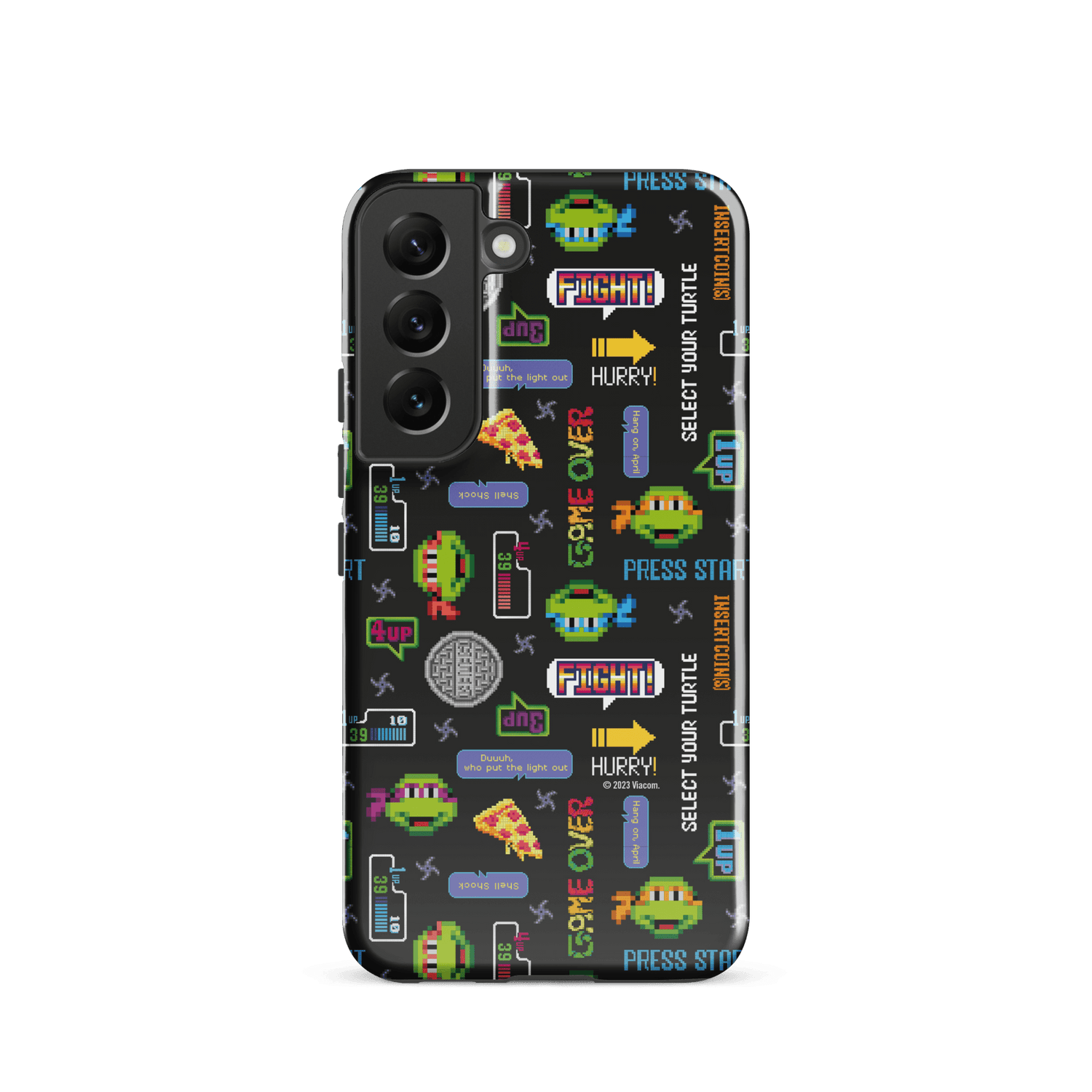 Teenage Mutant Ninja Turtles Video Game Pattern Tough Phone Case - Samsung - Paramount Shop