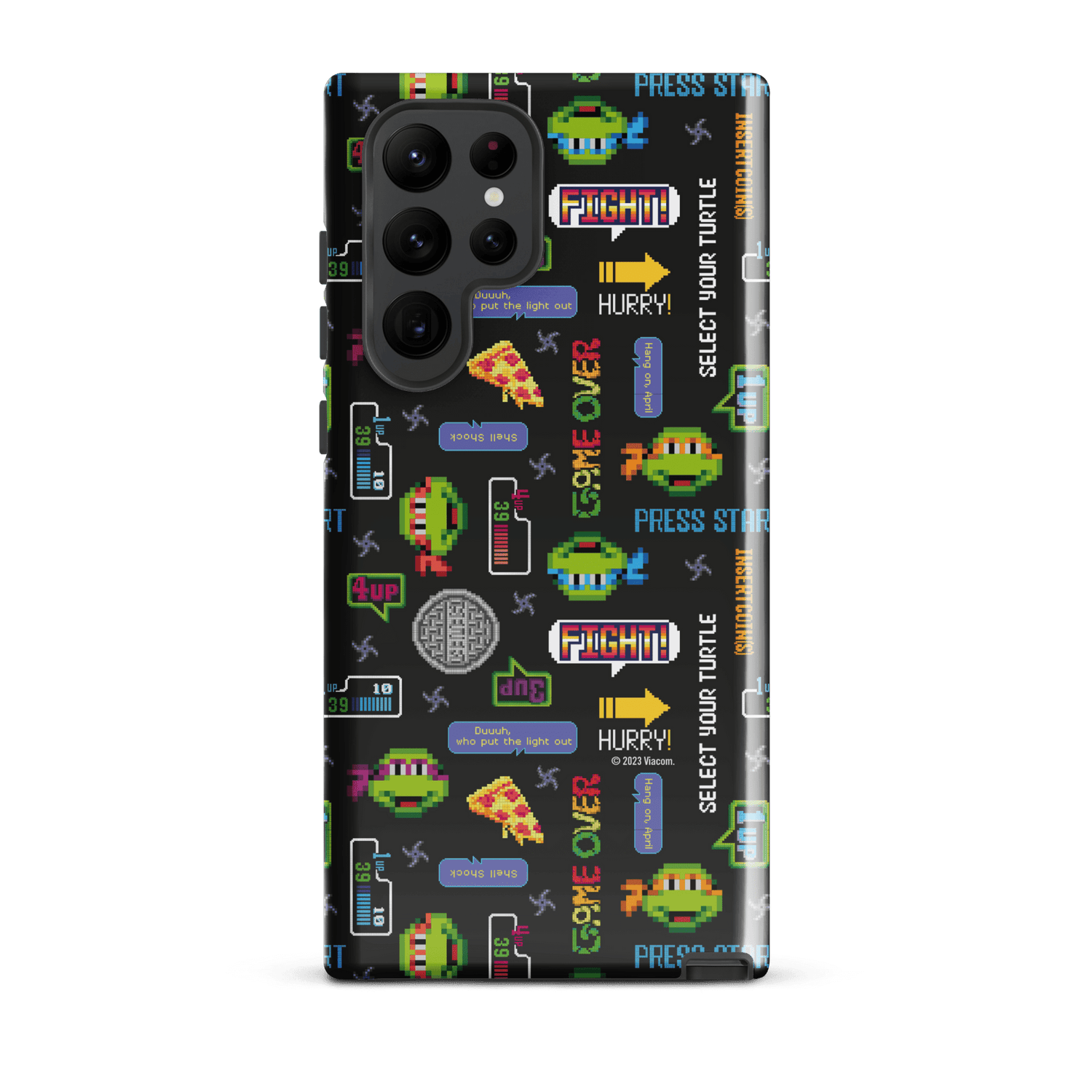 Teenage Mutant Ninja Turtles Video Game Pattern Tough Phone Case - Samsung - Paramount Shop