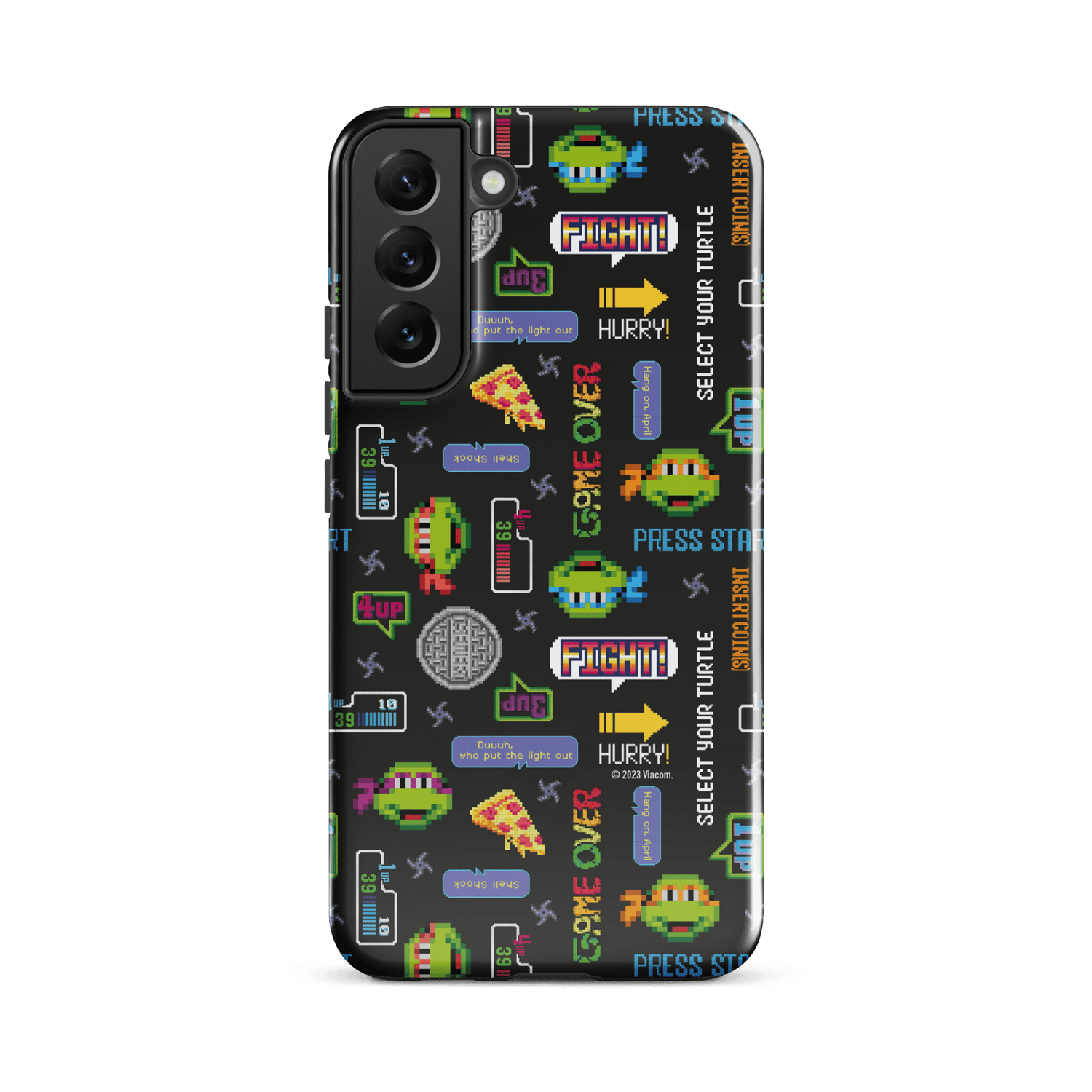 Teenage Mutant Ninja Turtles Video Game Pattern Tough Phone Case - Samsung - Paramount Shop
