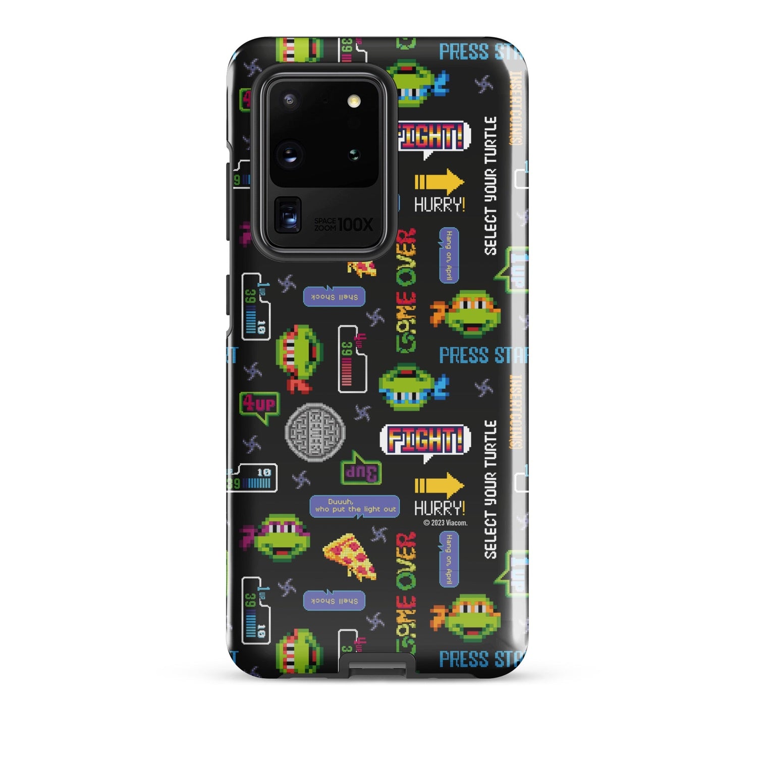 Teenage Mutant Ninja Turtles Video Game Pattern Tough Phone Case - Samsung - Paramount Shop