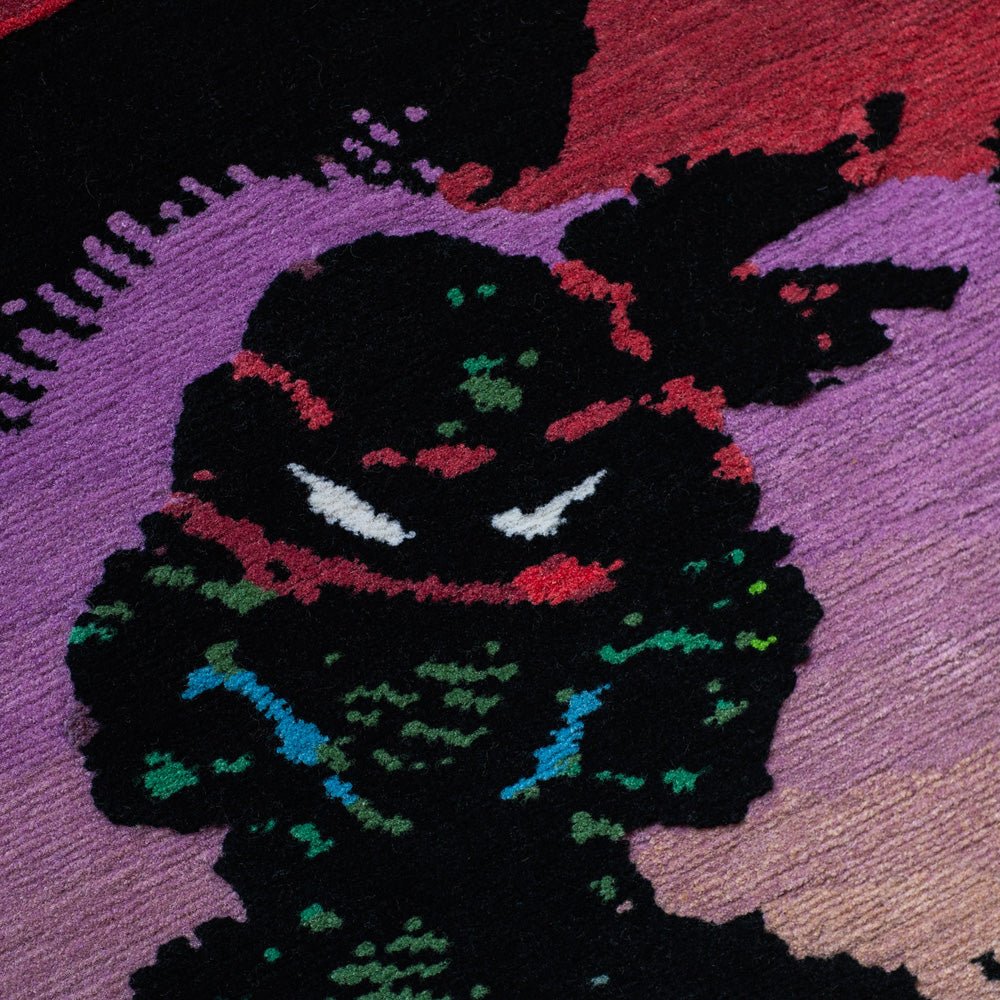 Teenage Mutant Ninja Turtles x Noreen Seabrook Handmade Comic Book Custom Rug - Paramount Shop