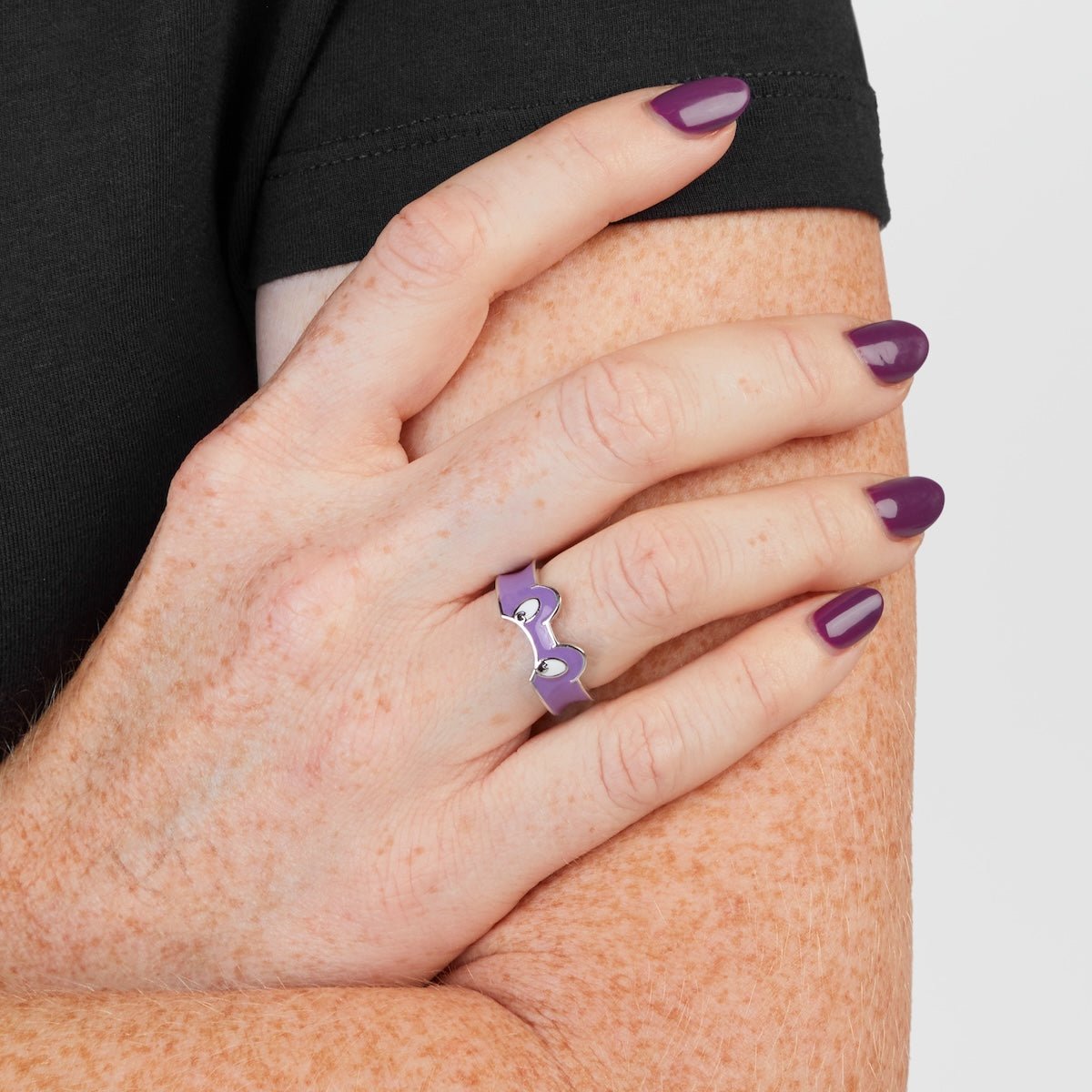 Teenage Mutant Ninja Turtles x RockLove Donatello Mask Ring - Paramount Shop