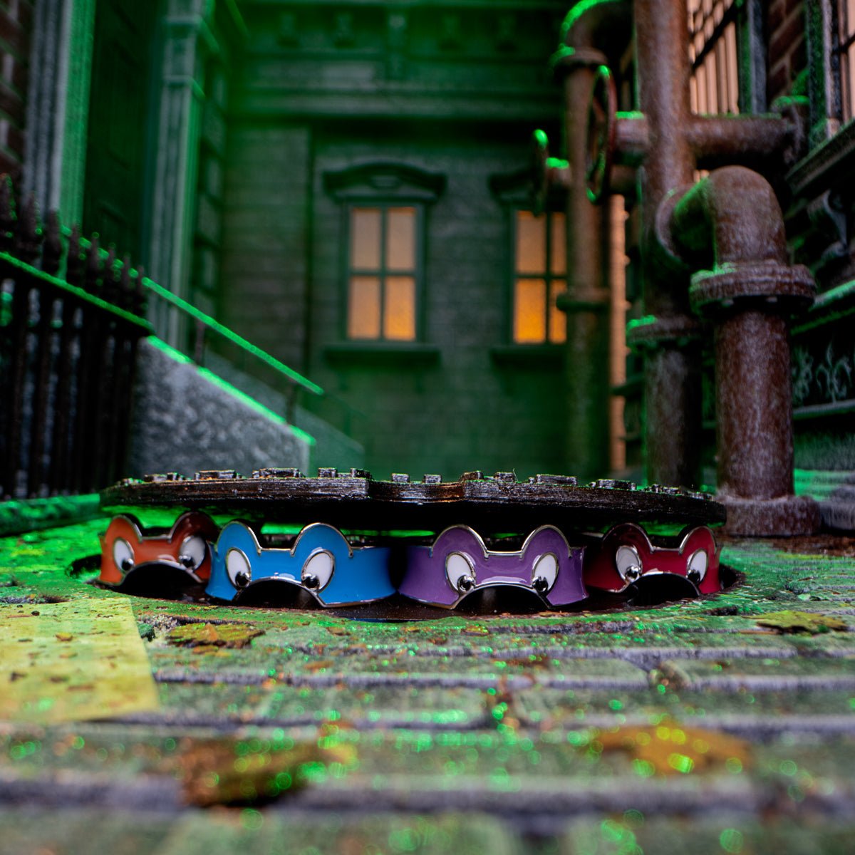 Teenage Mutant Ninja Turtles x RockLove Donatello Mask Ring - Paramount Shop