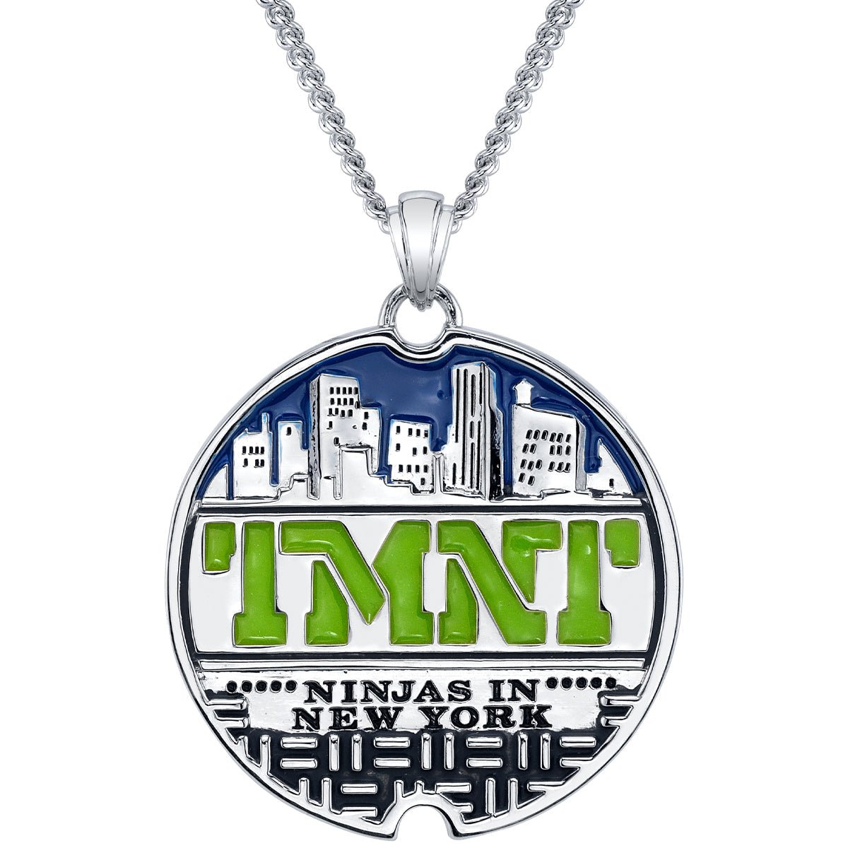Teenage Mutant Ninja Turtles x RockLove Sewer Lid Necklace - Paramount Shop