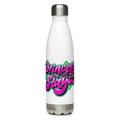 That Girl Lay Lay Freestylin' Stainless Steel Water Bottle - White / 17 oz