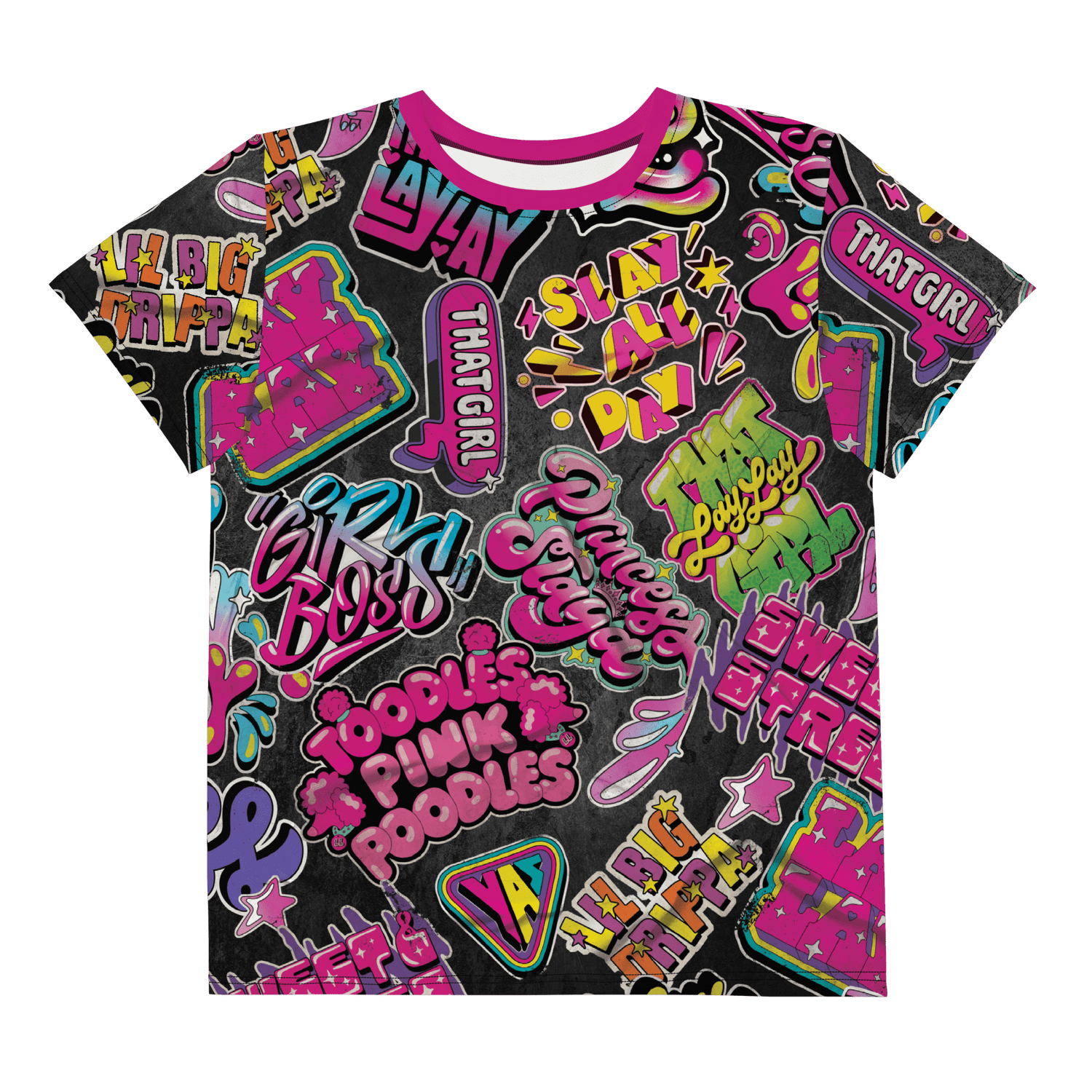 That Girl Lay Lay Princess Slaya Kids Short Sleeve T - Shirt - Paramount Shop