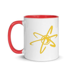 Die Abenteuer von Jimmy NeutronJungen Genies Atom Zweifarbig Tasse - Rot / 11 oz