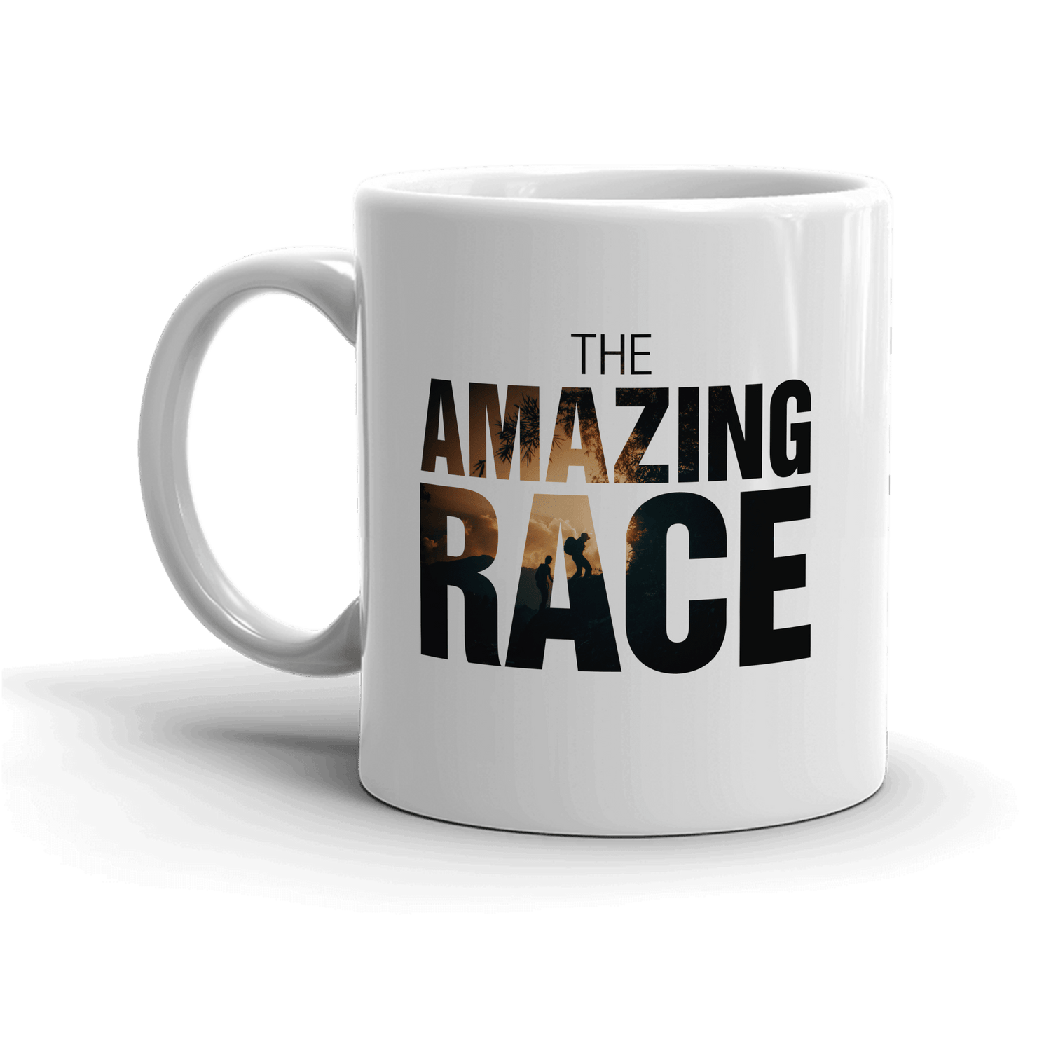 The Amazing Race Color Logo White Mug - Paramount Shop