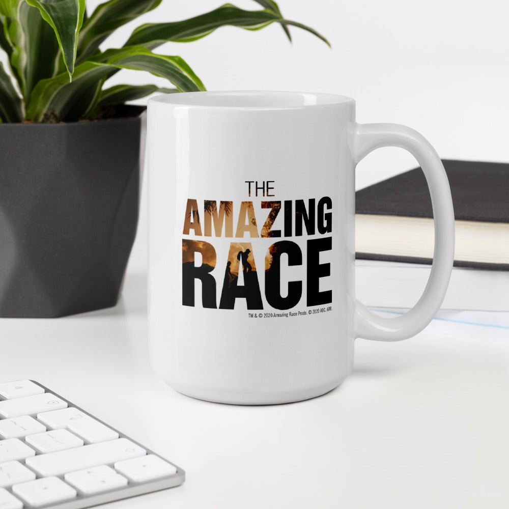 The Amazing Race One Million Miles White Mug - Paramount Shop