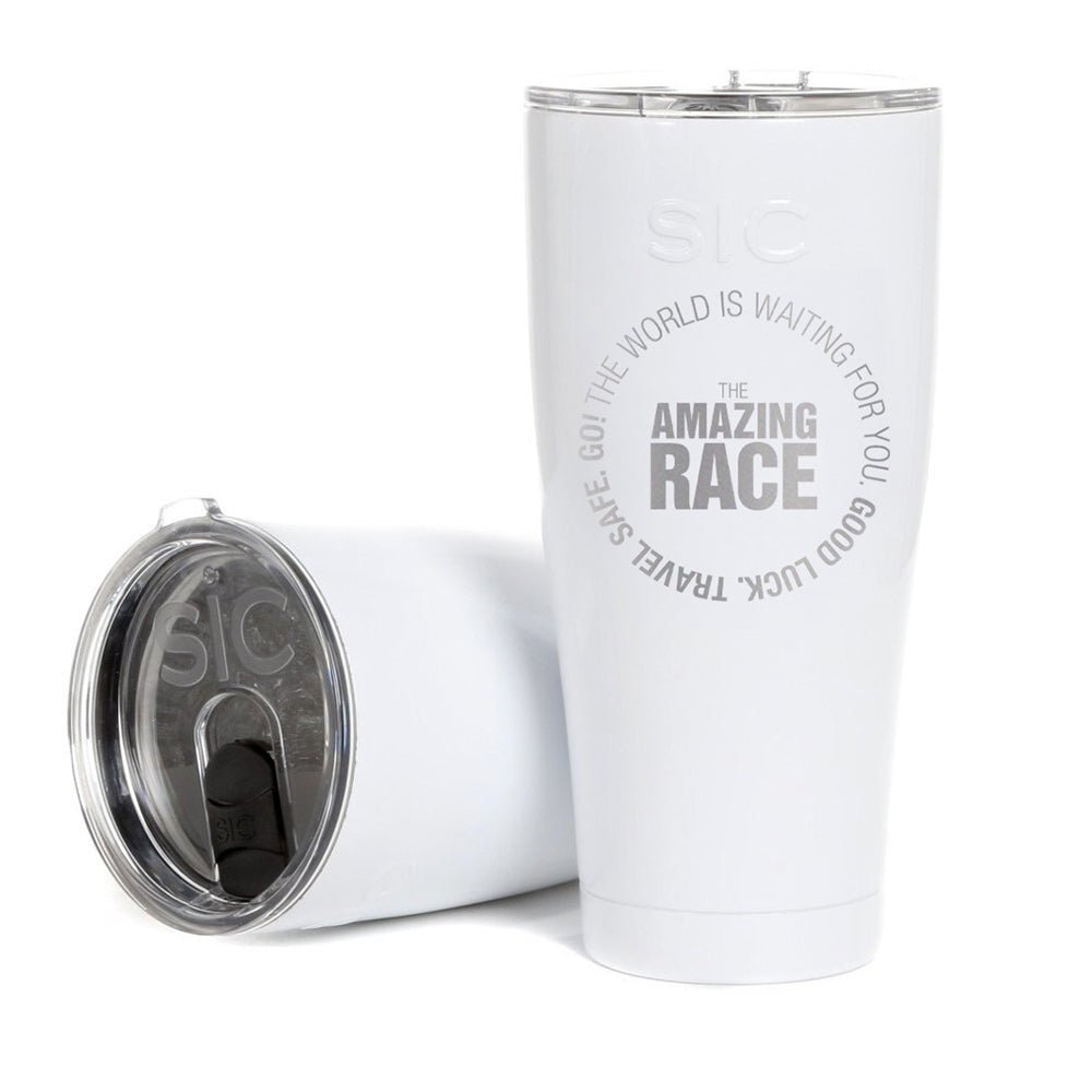 The Amazing Race Starting Badge Laser Engraved SIC Tumbler - Paramount Shop