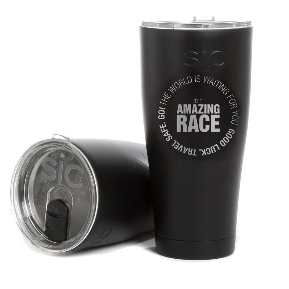 The Amazing Race Starting Badge Laser Engraved SIC Tumbler - Paramount Shop
