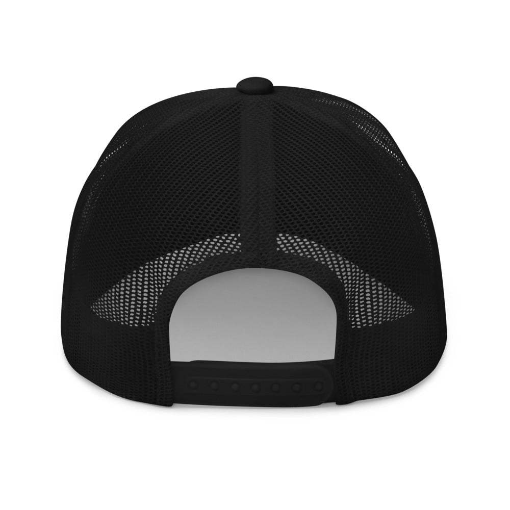 The Amazing Race The World Is Waiting Embroidered Trucker Hat - Paramount Shop