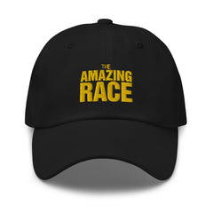 The Amazing Race Gelb Logo Bestickter Hut - Schwarz