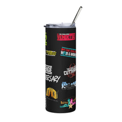 The Challenge 40. Jahrestag Edelstahlbecher - Schwarz / 20 oz