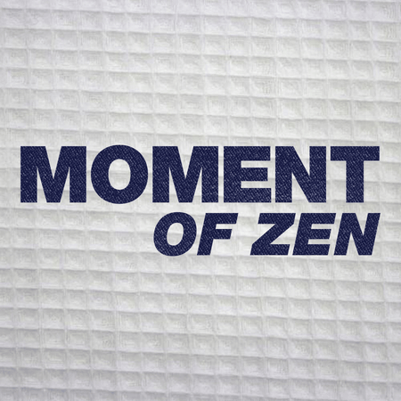 The Daily Show Moment of Zen Embroidered Waffle Robe - Paramount Shop