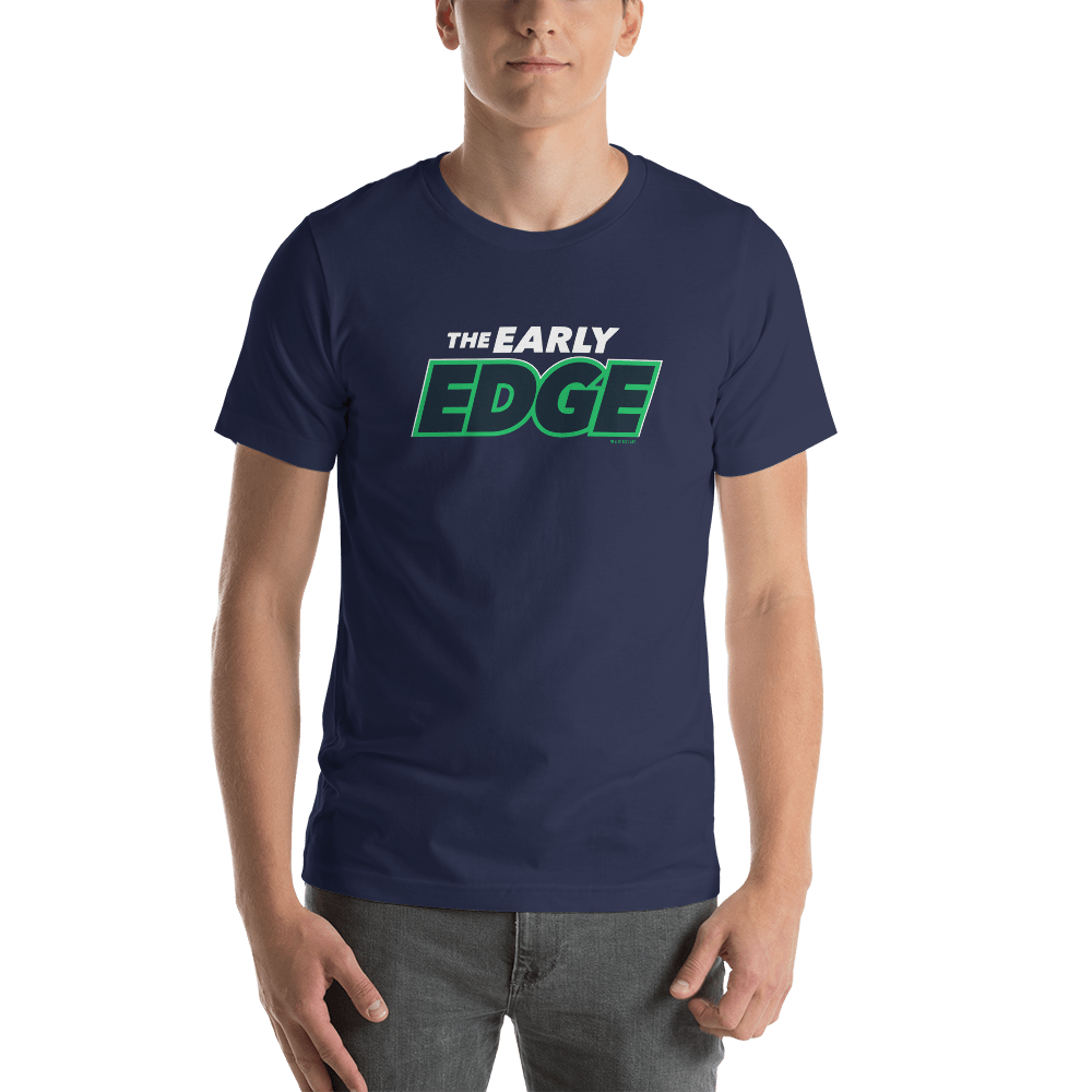 The Early Edge Podcast Logo Adult Short Sleeve T - Shirt - Paramount Shop