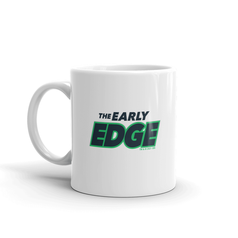 The Early Edge Podcast Logo White Mug - Paramount Shop