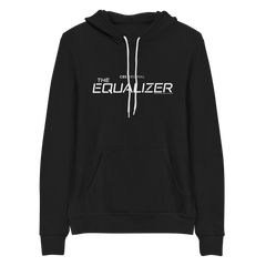 El Ecualizador Logo Unisex Sudadera con capucha Premium - Negro / Sm