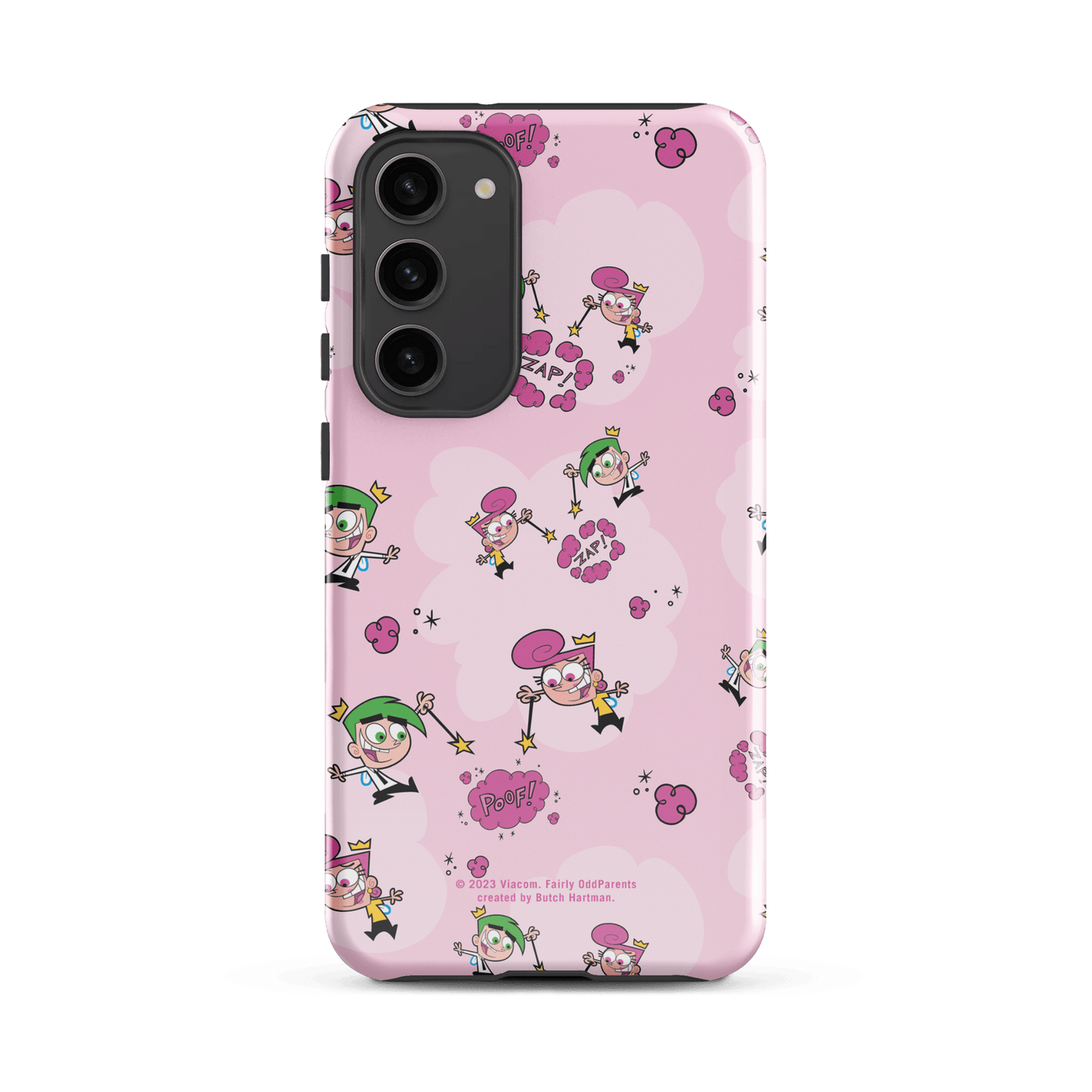 The Fairly OddParents Zap! Pattern Tough Phone Case - Samsung - Paramount Shop