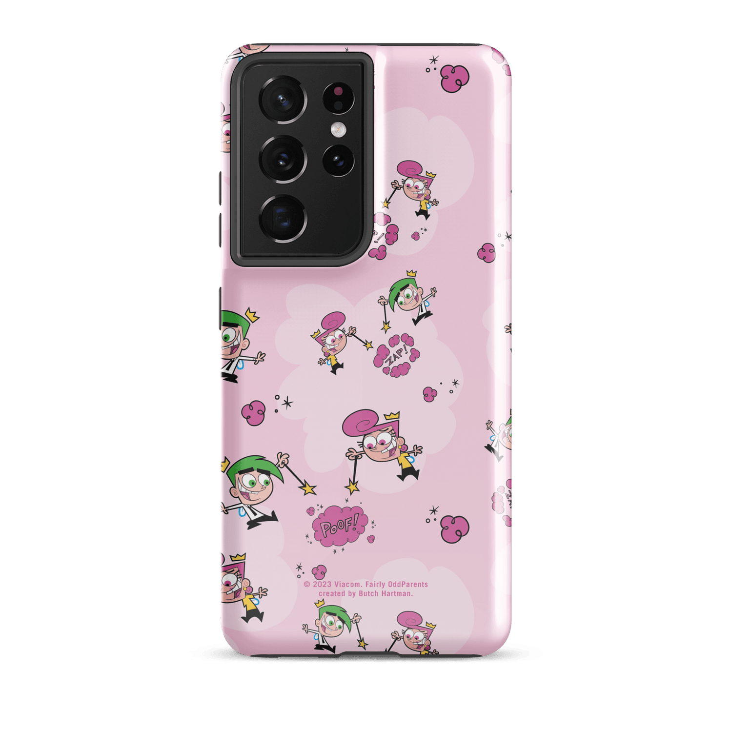 The Fairly OddParents Zap! Pattern Tough Phone Case - Samsung - Paramount Shop