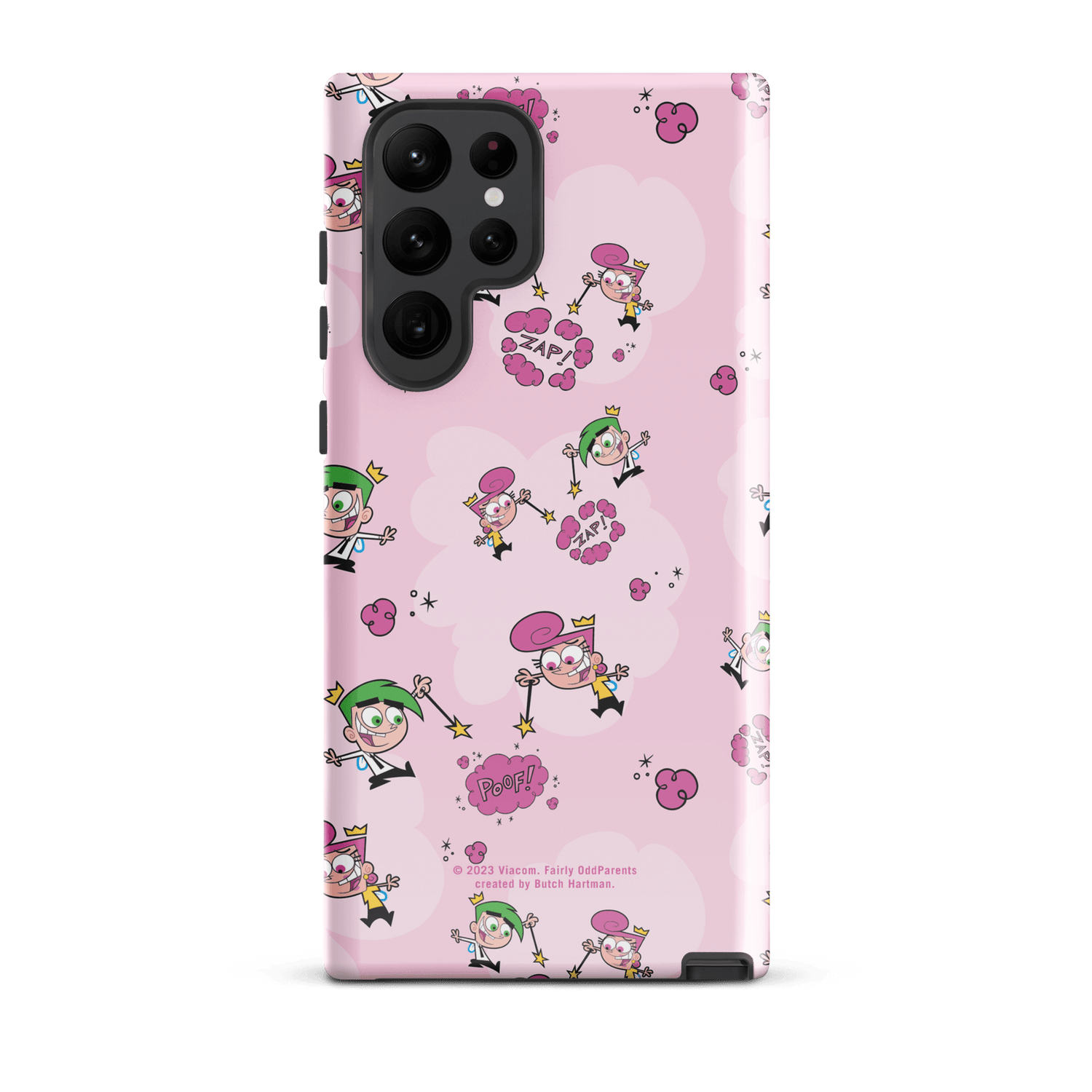 The Fairly OddParents Zap! Pattern Tough Phone Case - Samsung - Paramount Shop