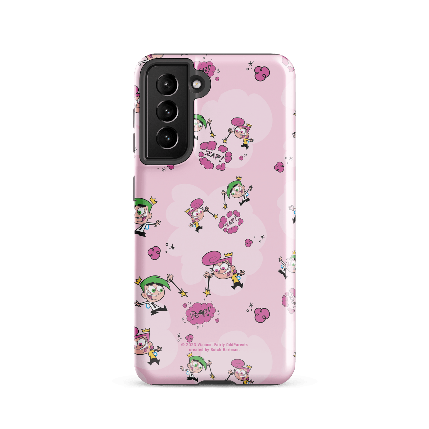 The Fairly OddParents Zap! Pattern Tough Phone Case - Samsung - Paramount Shop