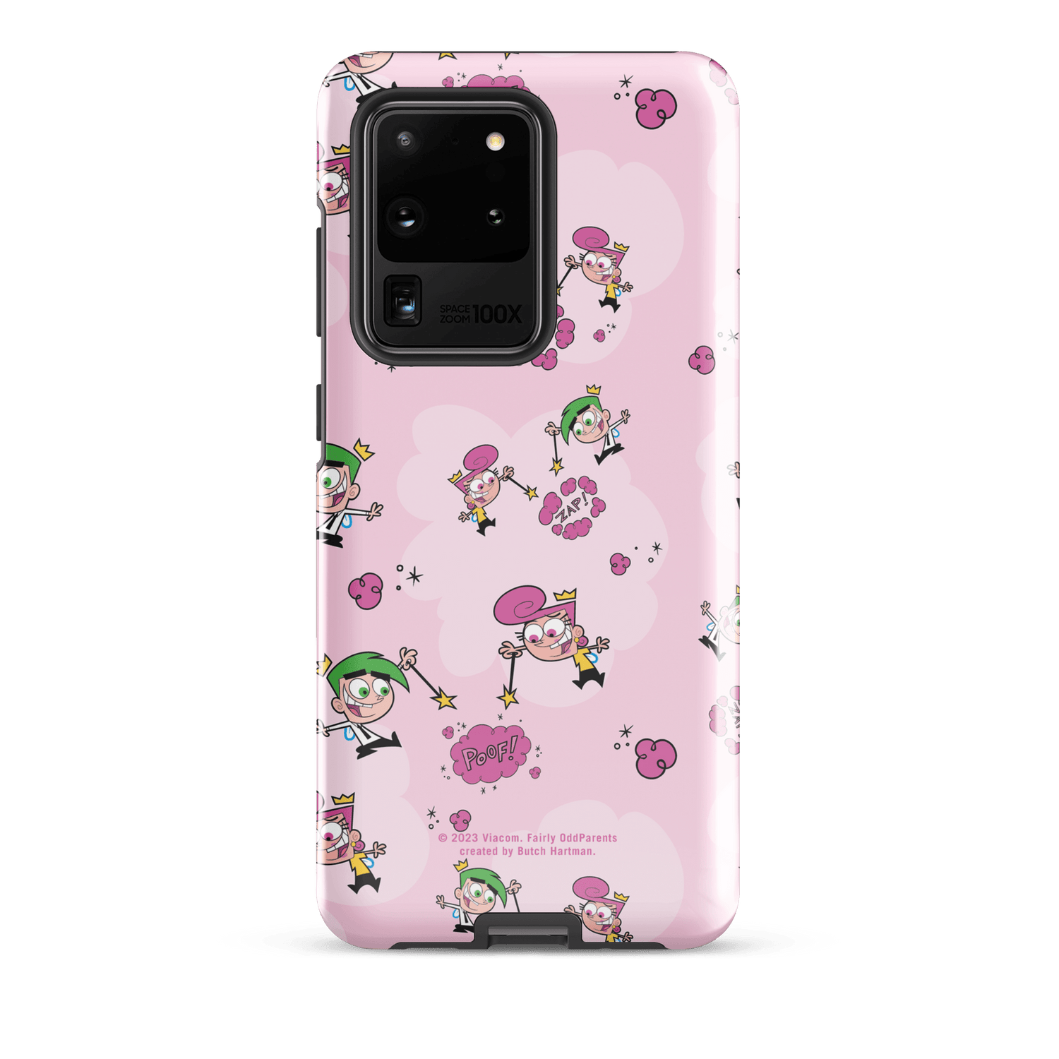 The Fairly OddParents Zap! Pattern Tough Phone Case - Samsung - Paramount Shop
