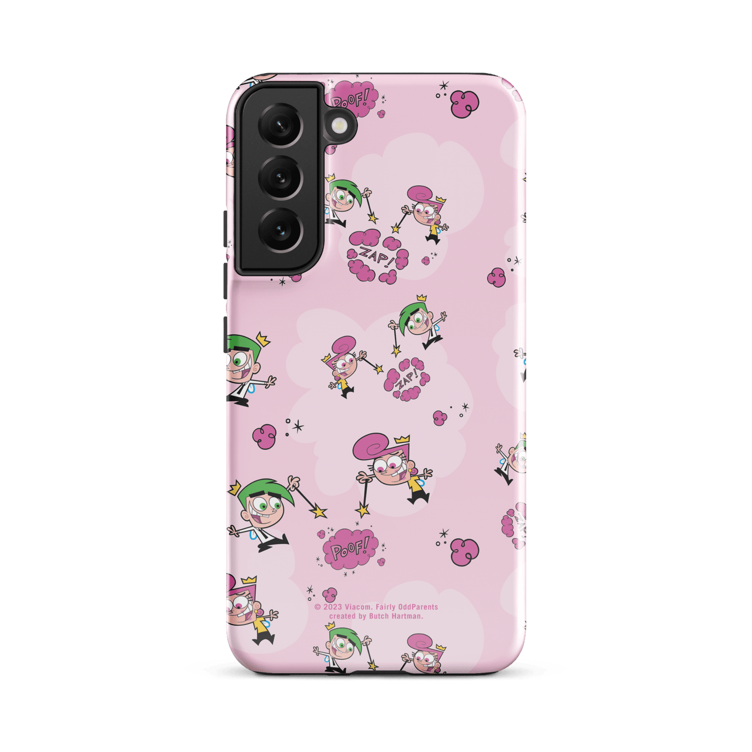 The Fairly OddParents Zap! Pattern Tough Phone Case - Samsung - Paramount Shop