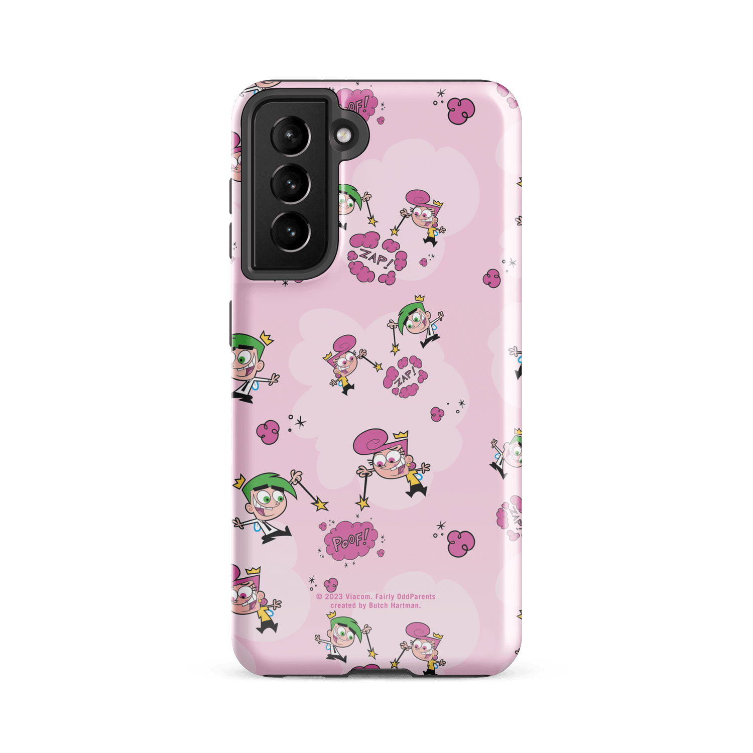 The Fairly OddParents Zap! Pattern Tough Phone Case - Samsung - Paramount Shop