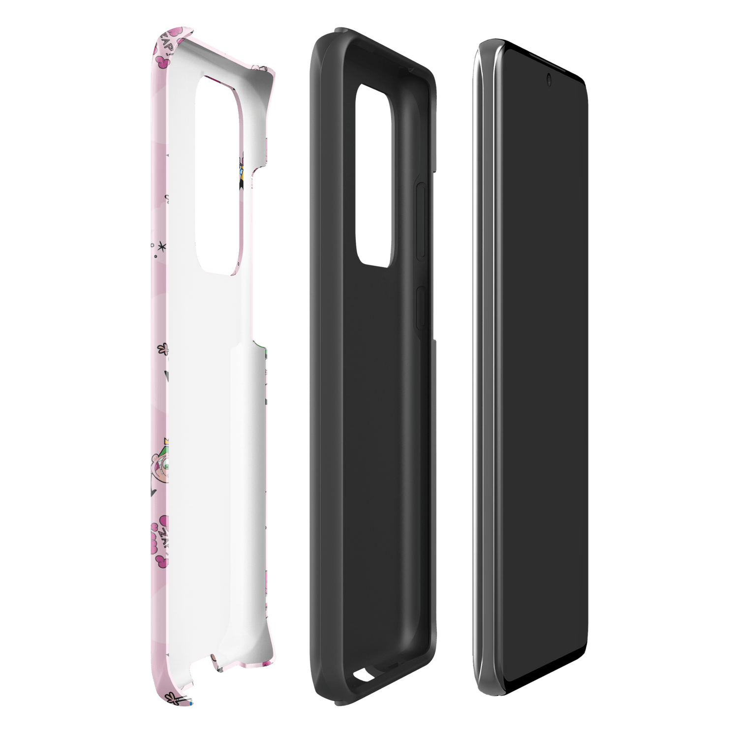 The Fairly OddParents Zap! Pattern Tough Phone Case - Samsung - Paramount Shop