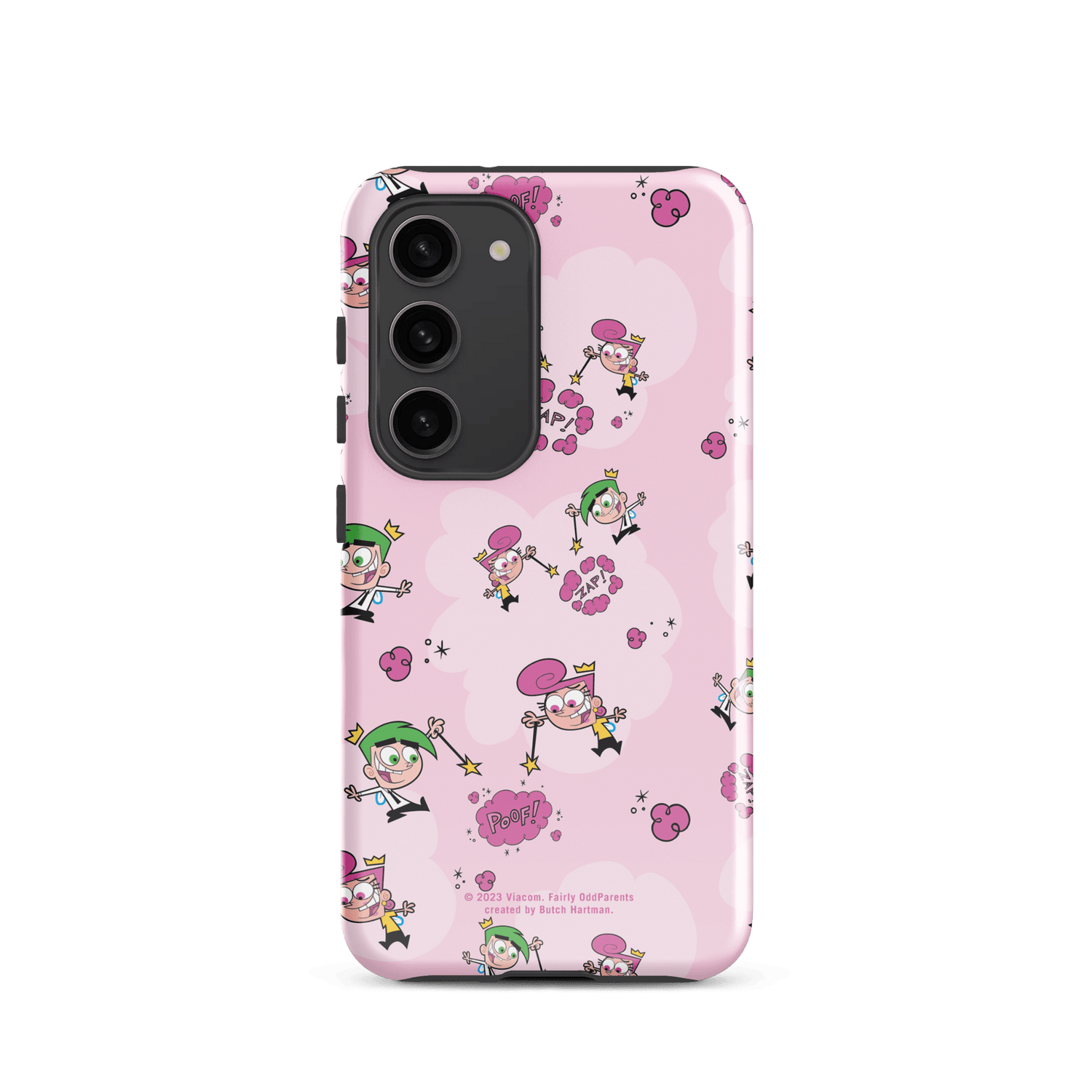 The Fairly OddParents Zap! Pattern Tough Phone Case - Samsung - Paramount Shop