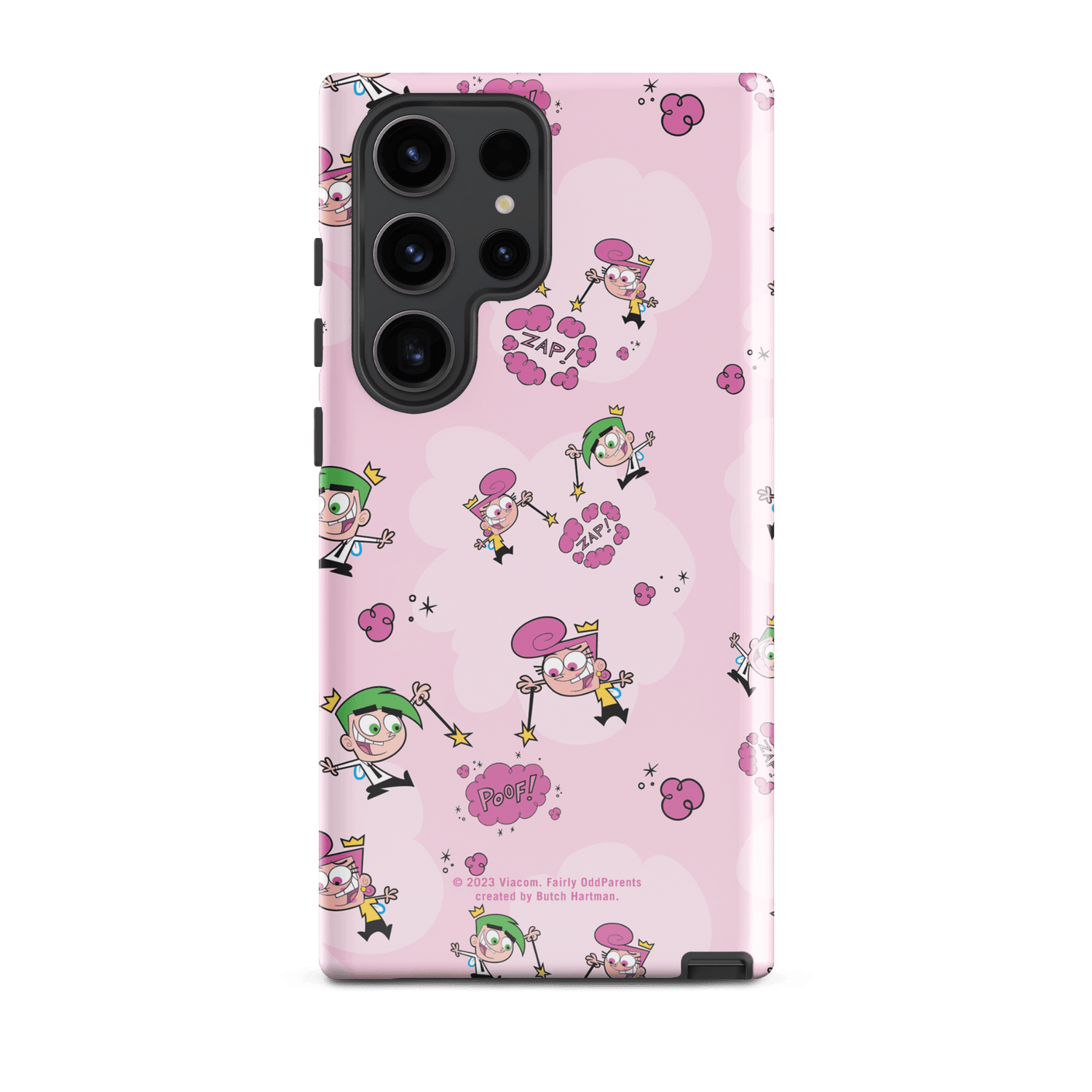 The Fairly OddParents Zap! Pattern Tough Phone Case - Samsung - Paramount Shop
