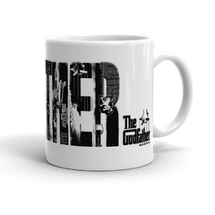 The Godfather Graphic White Mug - White / 11 oz