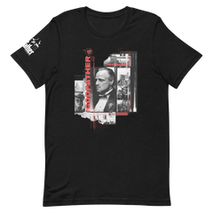 The Godfather "Ehre, Treue, Familie" Erwachsene Kurzärmeliges T-Shirt - Schwarzes Heidekraut / SM