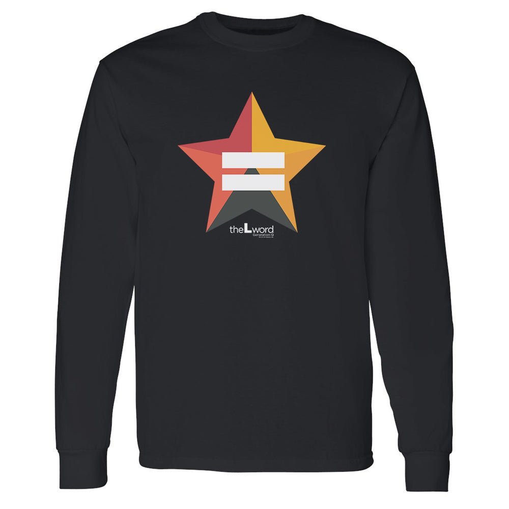 The L Word: Generation Q Bette Porter's Equality Star Adult Long Sleeve T - Shirt - Paramount Shop