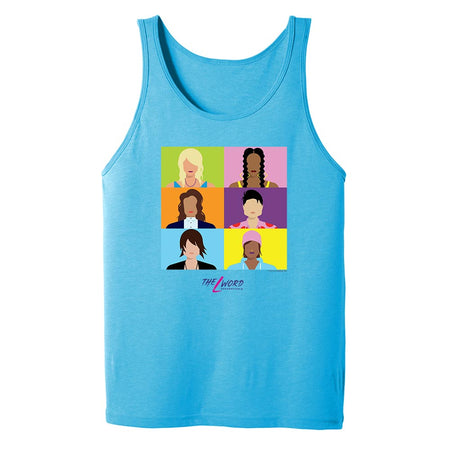 The L Word: Generation Q Faces Adult Tank Top - Paramount Shop