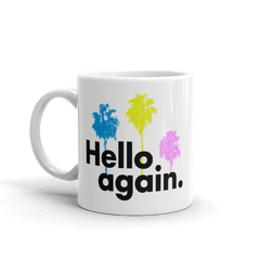 The L Word: Generation Q Hallo wieder Palmen Weiß Tasse - Weiß / 11 Unzen