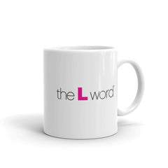 The L Word Logo Weiß Tasse - Weiß / 11 Unzen