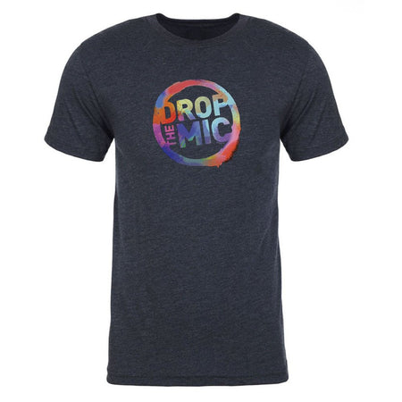 The Late Late Show with James Corden Drop the Mic Logo Men's Tri - Blend T - Shirt - Paramount Shop