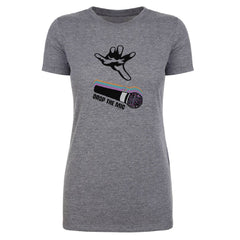 Die Late Late Show mit James Corden Mic Drop Damen's Tri-Blend T-Shirt - Grau / SM