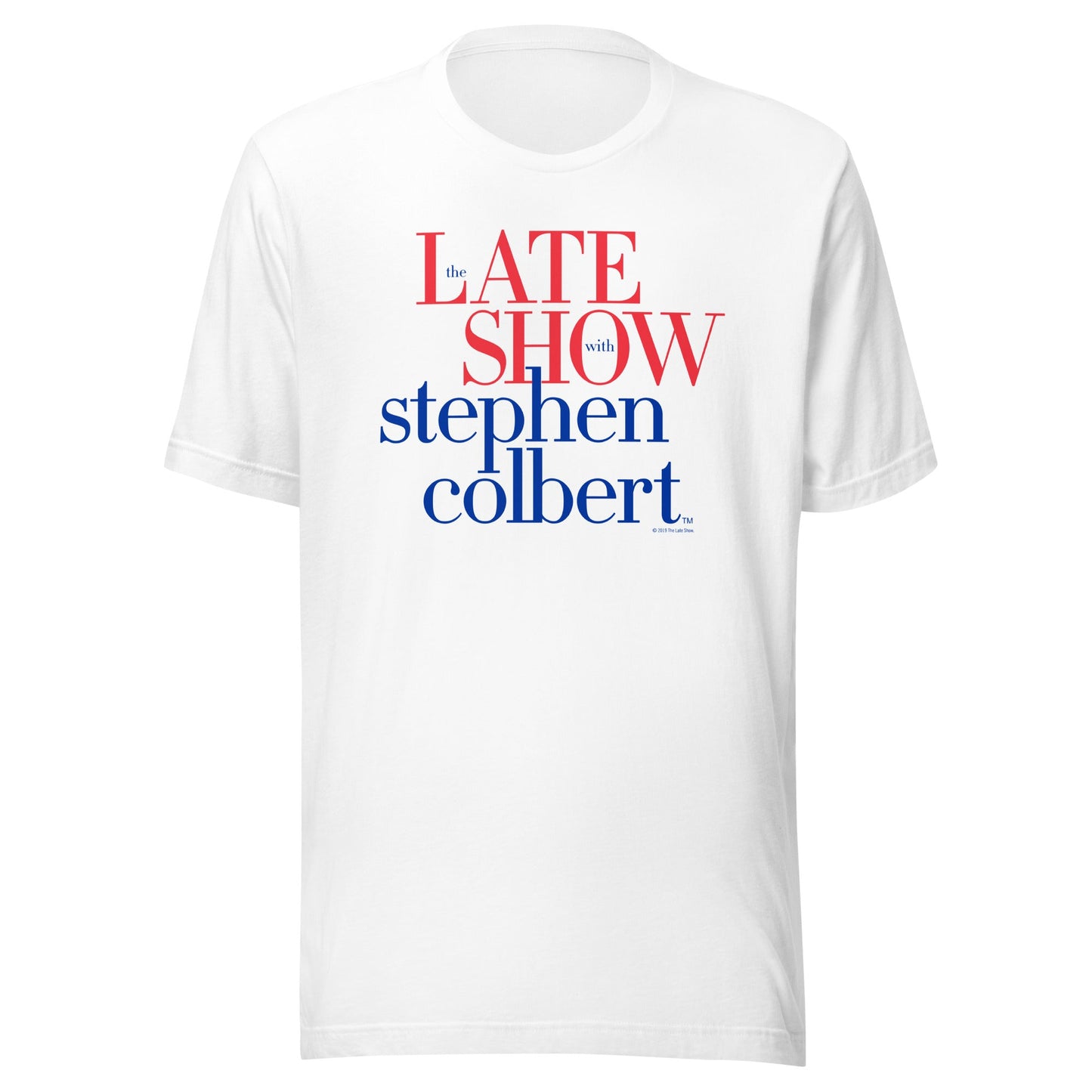 The Late Show with Stephen Colbert Adult Short Sleeve T-Shirt - Paramount Shop