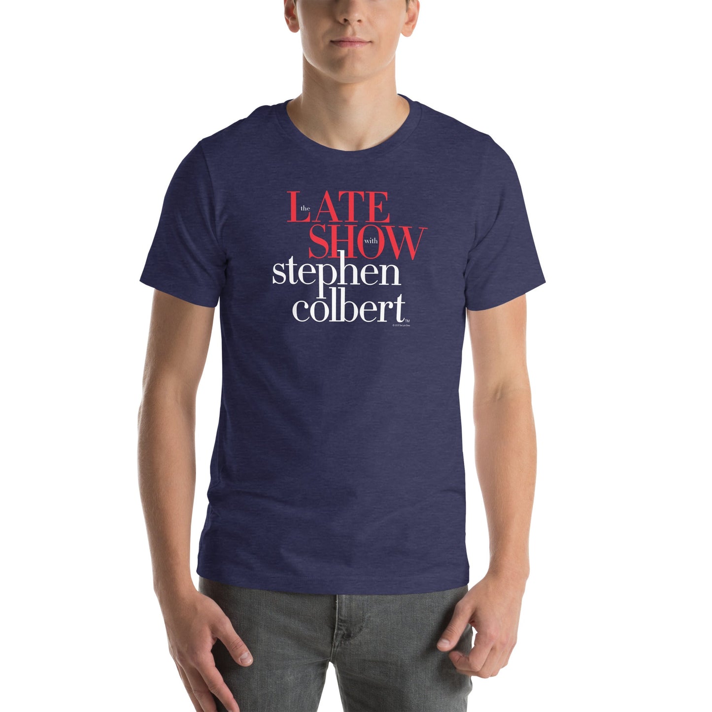 The Late Show with Stephen Colbert Adult Short Sleeve T-Shirt - Paramount Shop