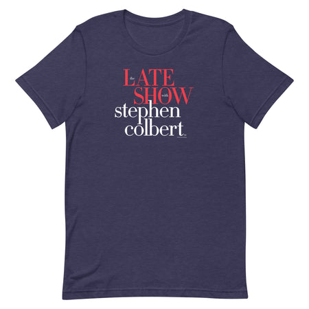 The Late Show with Stephen Colbert Adult Short Sleeve T-Shirt - Paramount Shop