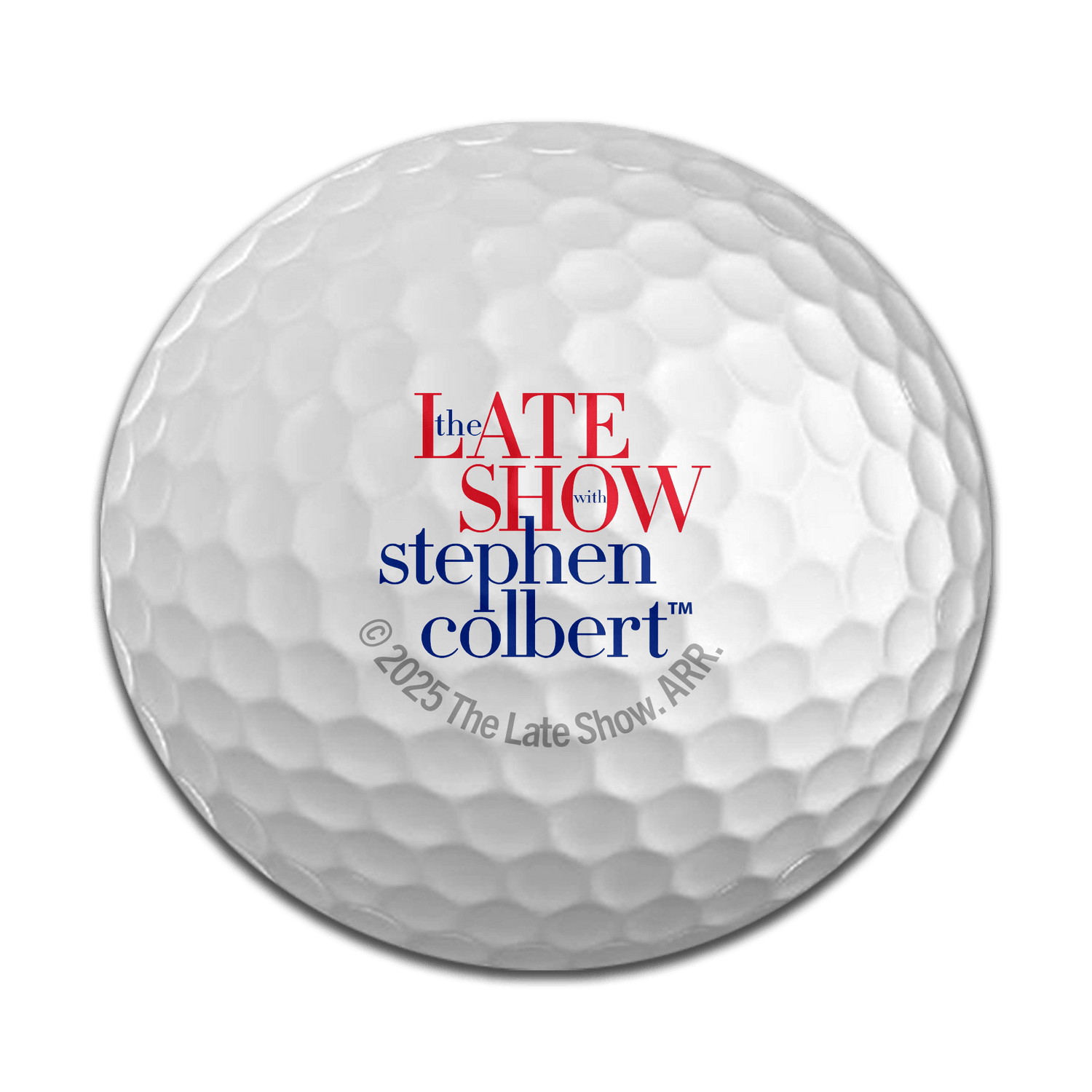 The Late Show with Stephen Colbert Collectible Golf Balls - Paramount Shop