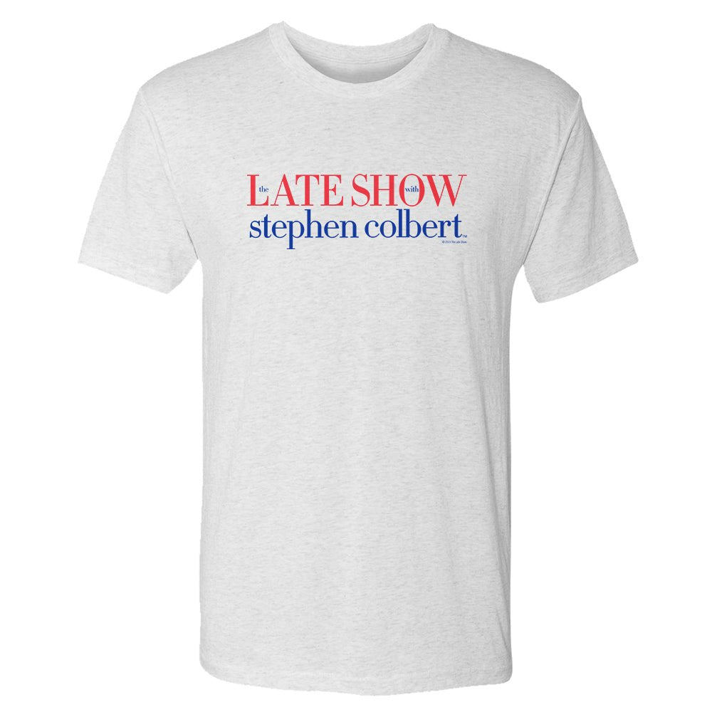 The Late Show with Stephen Colbert Men's Tri - Blend Short Sleeve T - Shirt - Paramount Shop