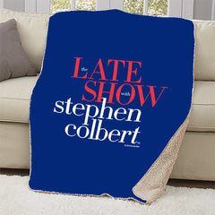 The Late Show with Stephen Colbert Sherpa Blanket - 37" x 57"