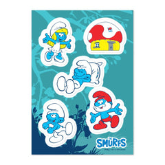 The Smurfs Icons Sticker Sheet - One Size